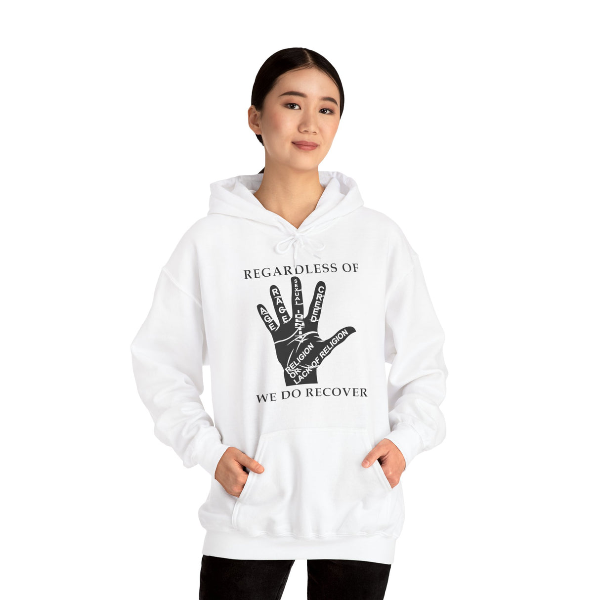 Regardless Of - We Do Recover dtg Hoodie