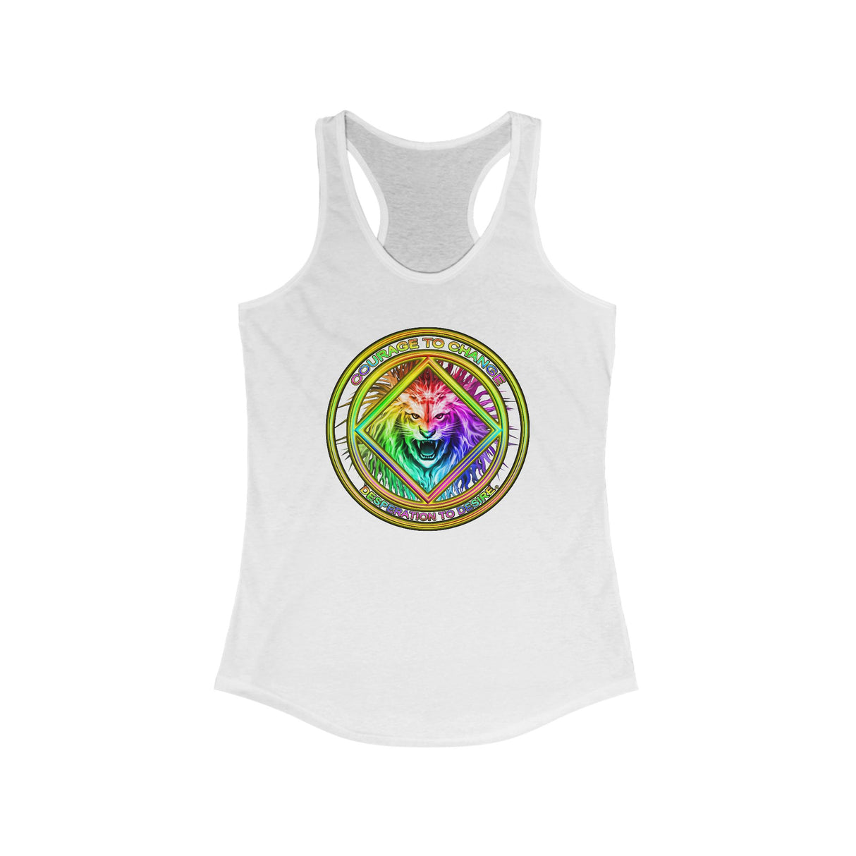 Courage To Change NA Racerback Tank