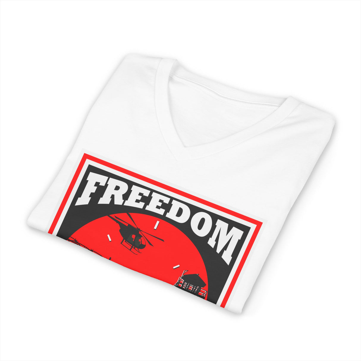 H&I Freedom From Alcoholism AA V-Neck Tee