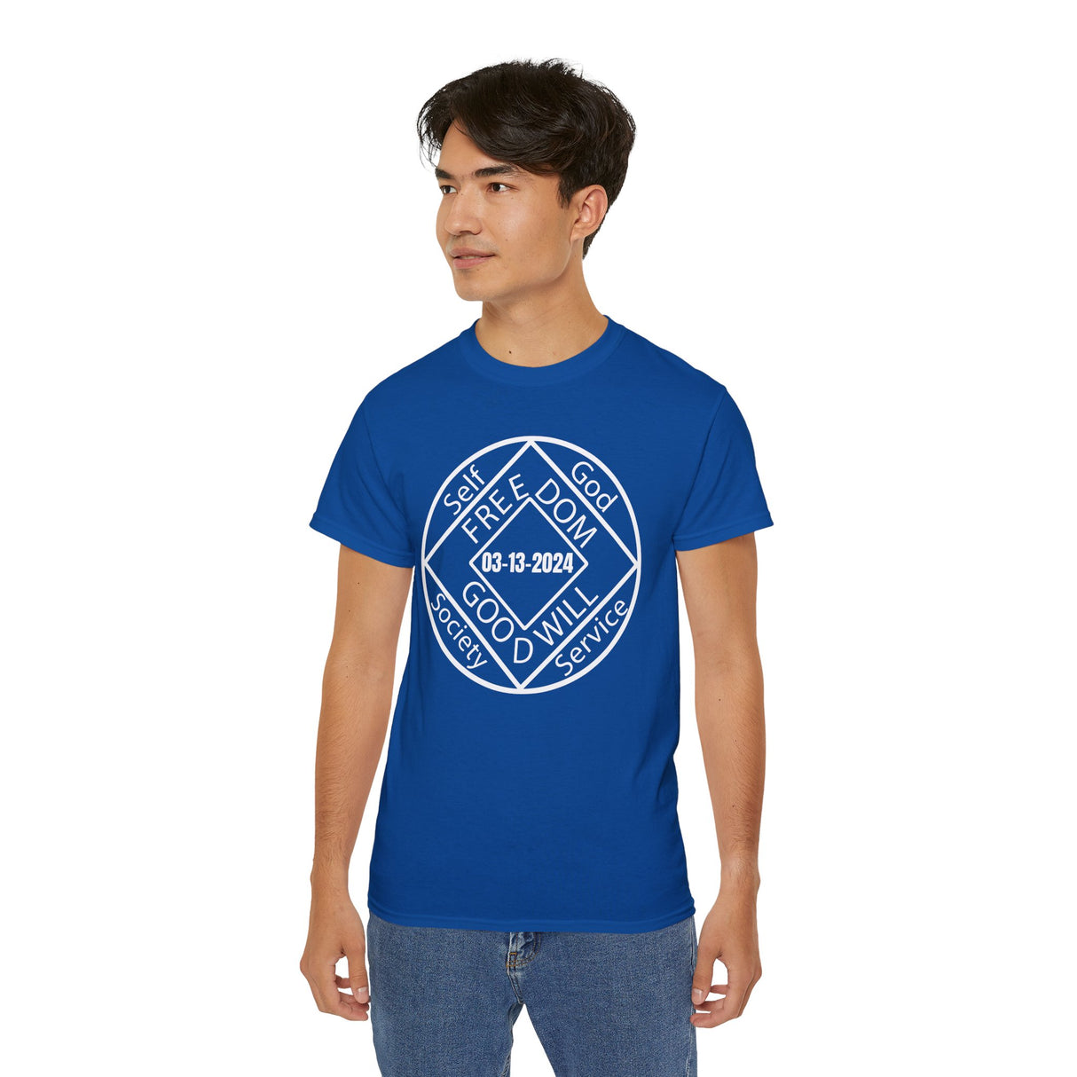 Custom Two-Sided NA Medallion dtg Tee