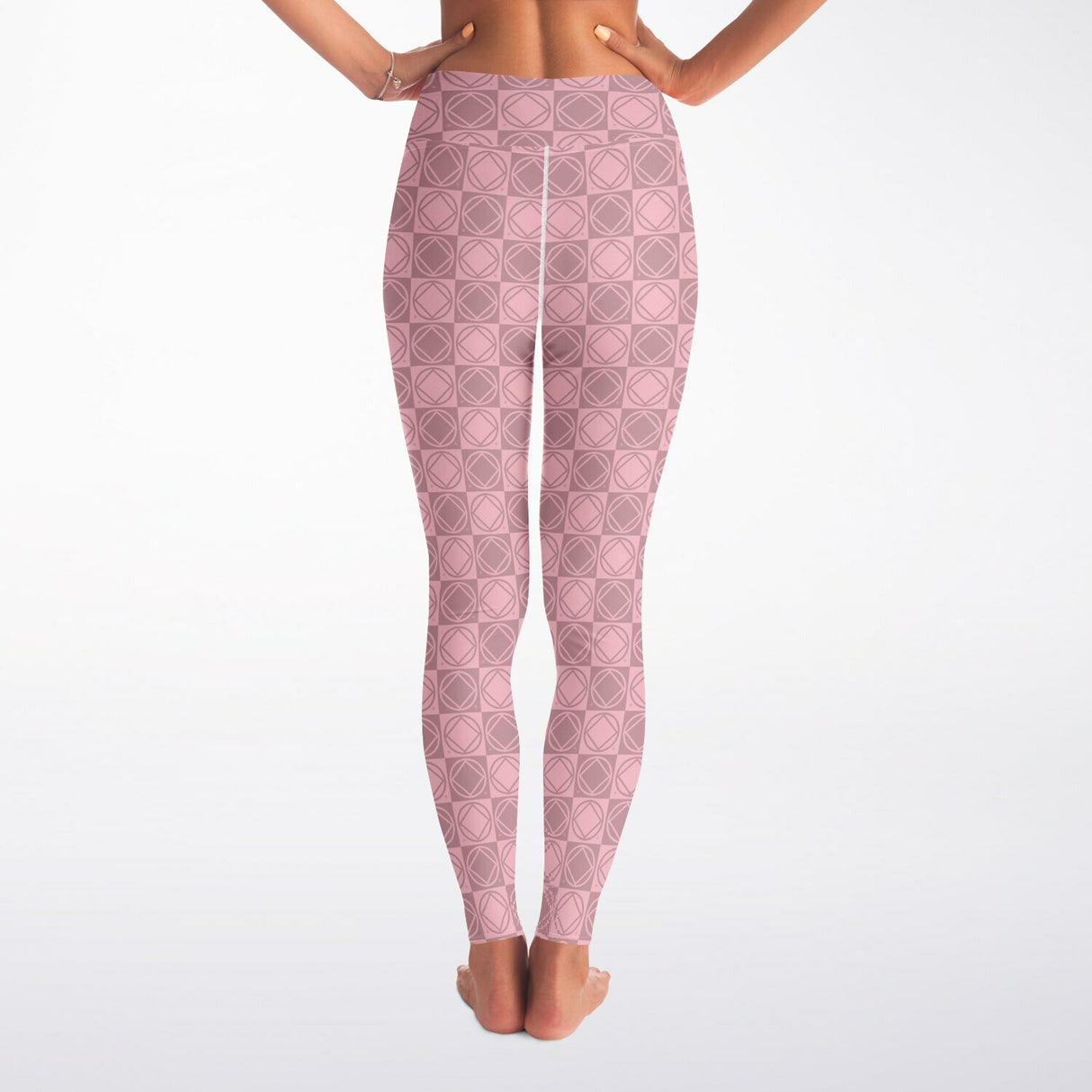 Pink Pandemonium Yoga Leggings - AOP