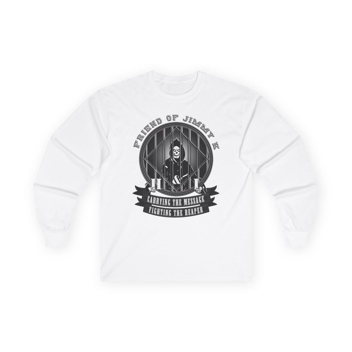 Fighting The Reaper Long Sleeve dtg Tee