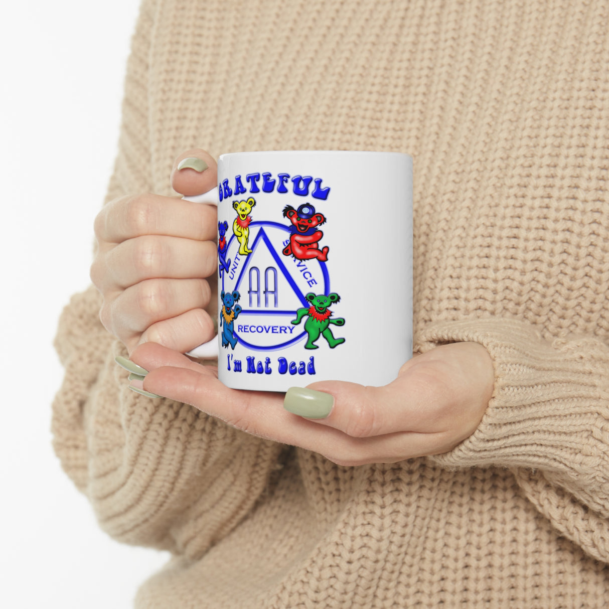 AA Grateful Not Dead 11oz Ceramic Mug