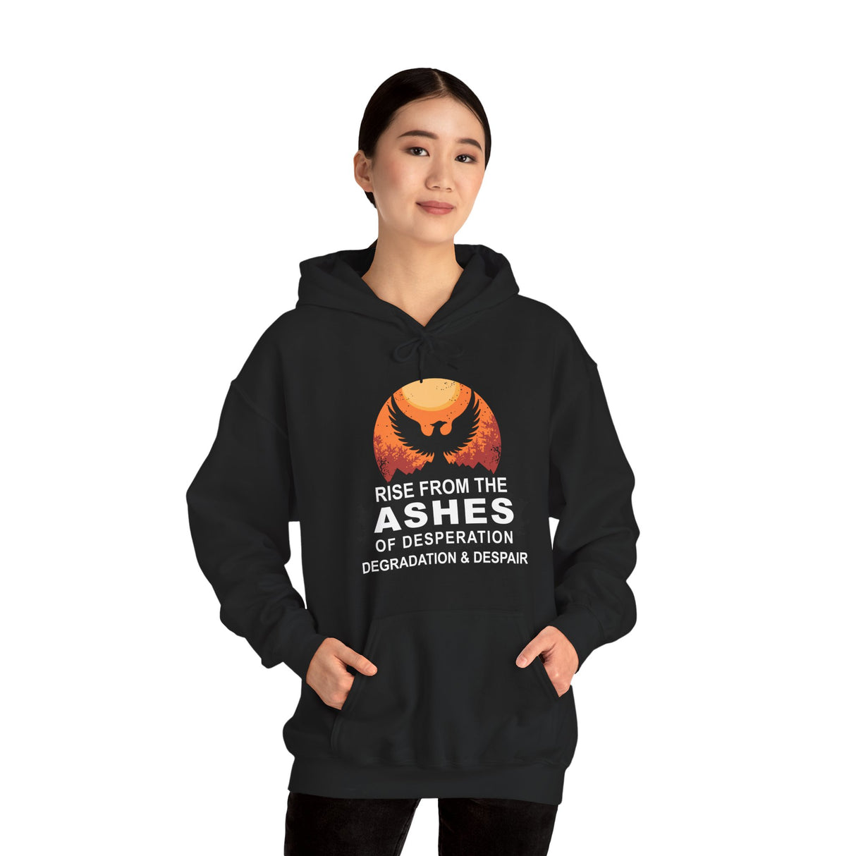Rise Above V.1 dtg Hoodie