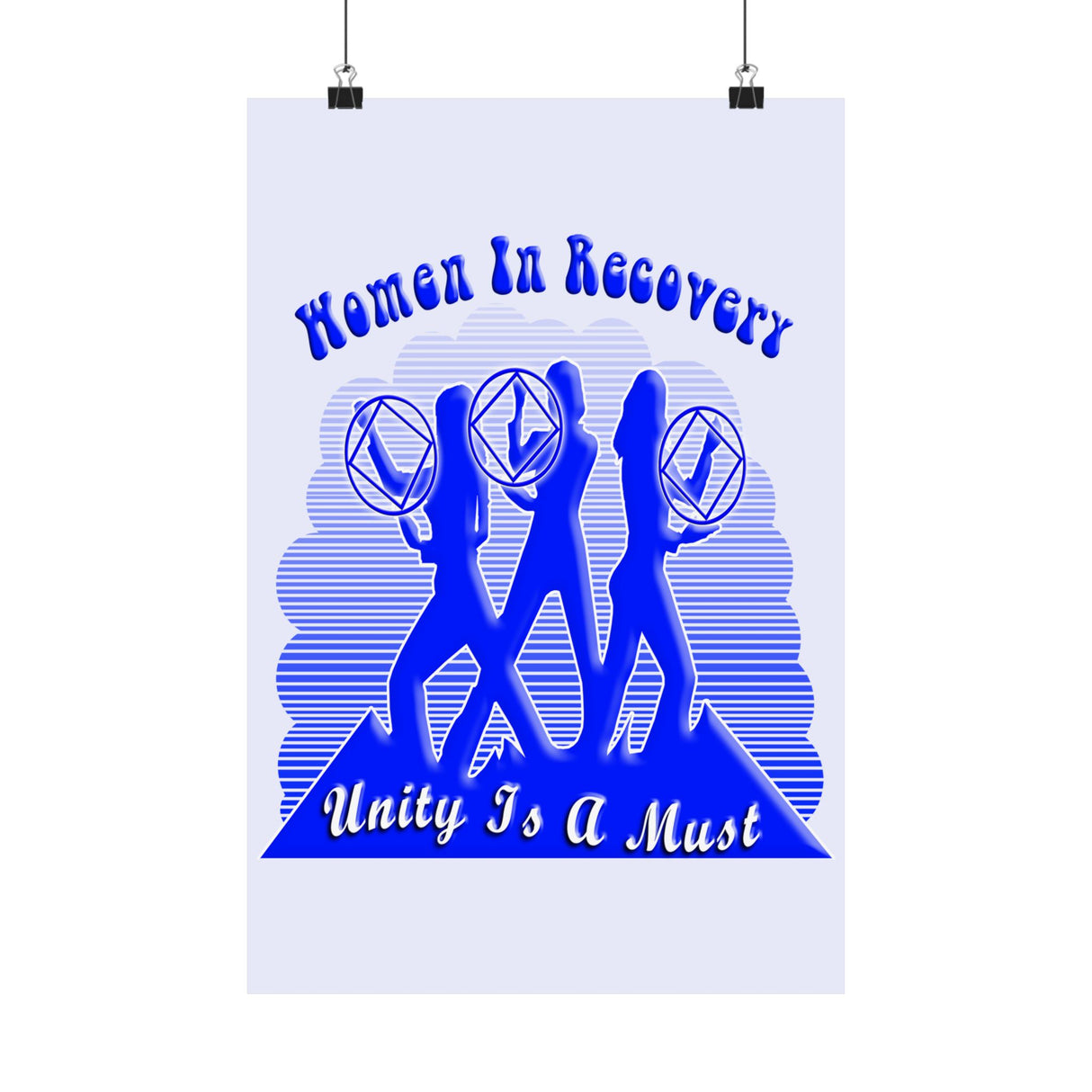 Women In Recovery Vertical Posters