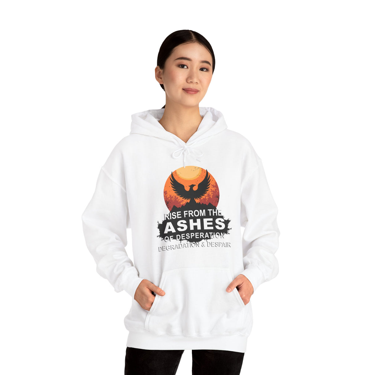 Rise Above V.1 dtg Hoodie