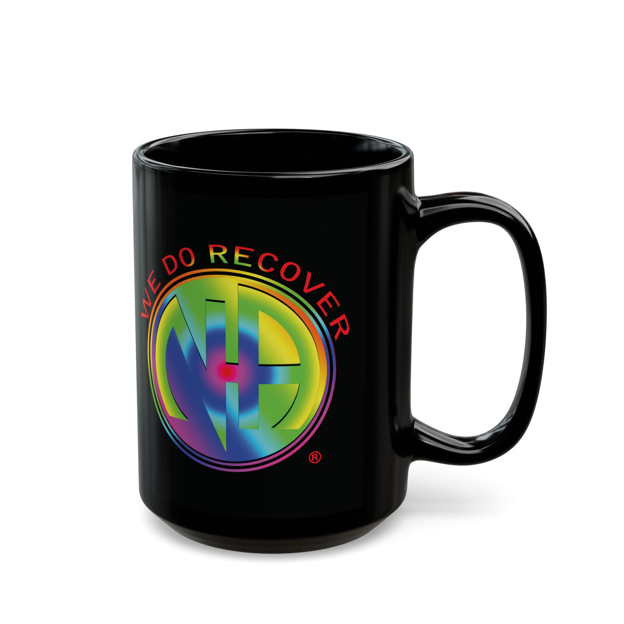 Rainbow NA Symbol V.2 11/15oz Black Mug