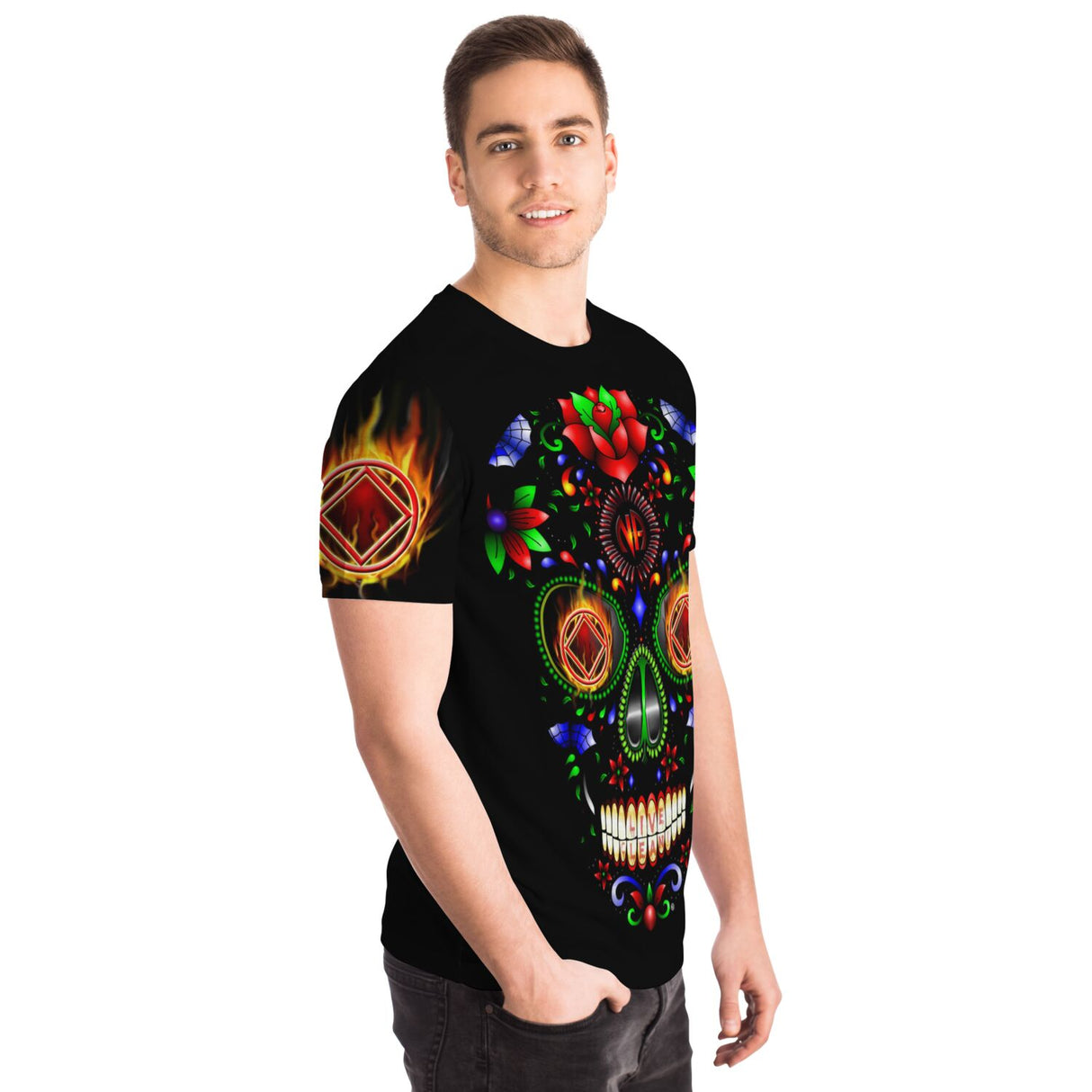 Sugar Skull 2 AOP T-shirts