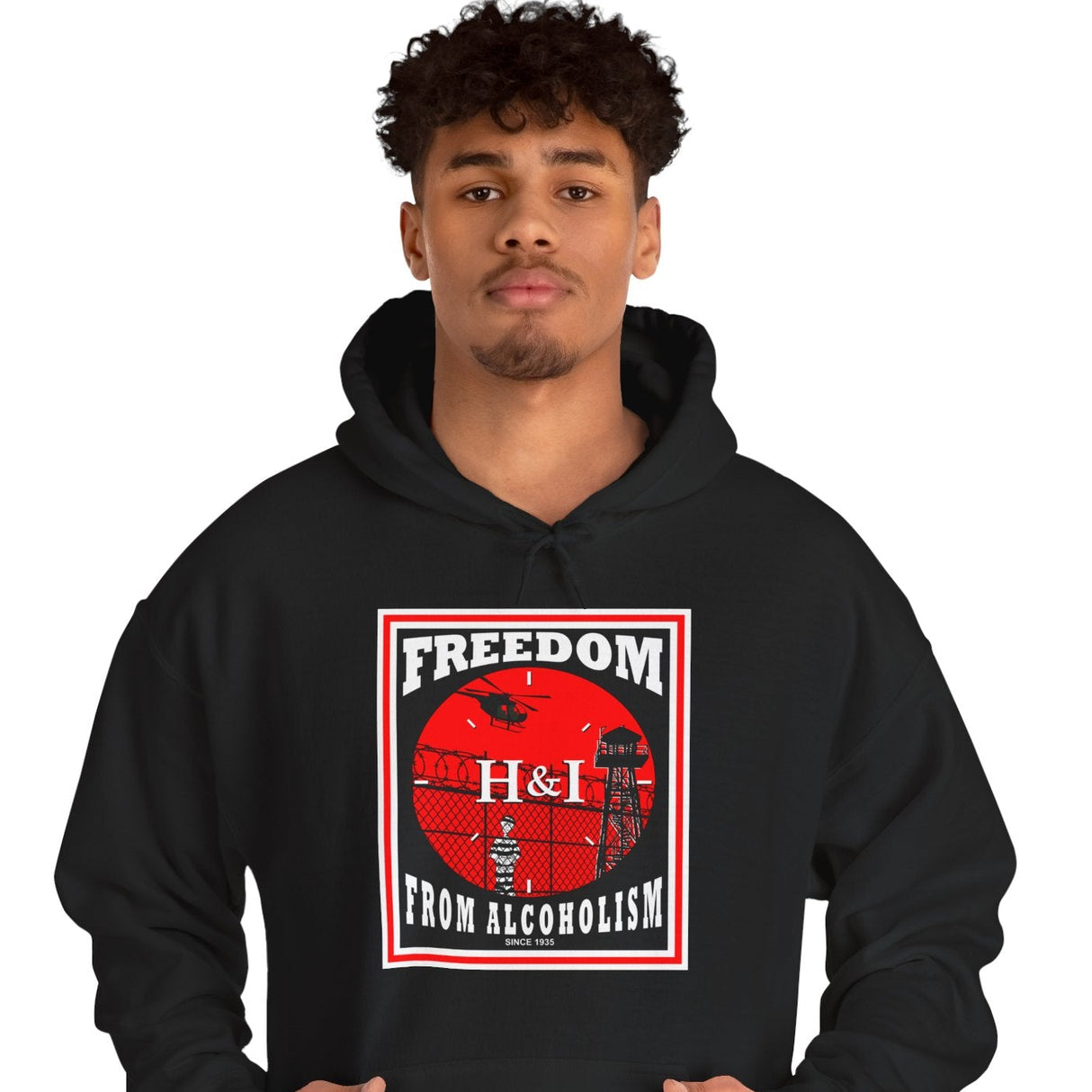 H&I Freedom From Alcoholism dtg Hoodie