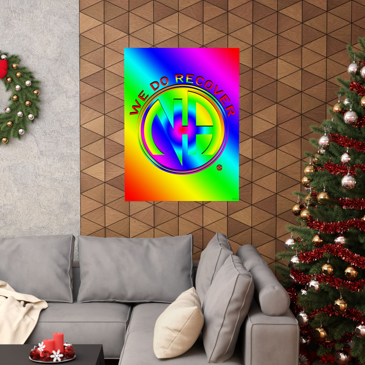 Rainbow NA Symbol 2025 Vertical Posters