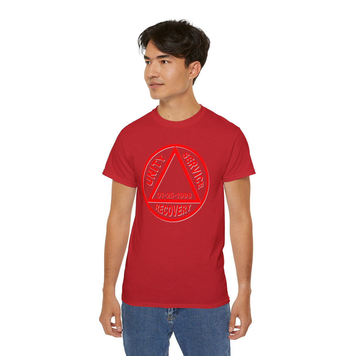 Customized AA Symbol Sober Time Tee