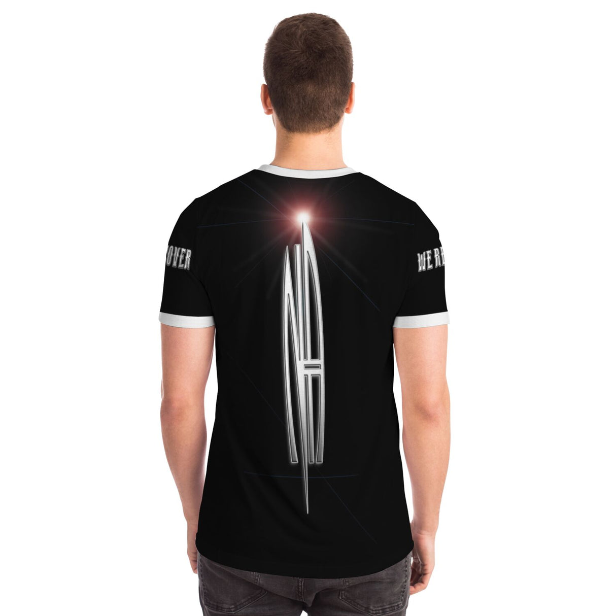 Live Clean Skull & Bones AOP T-shirts