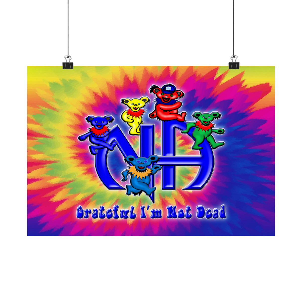 I'm Not Dead Horizontal Posters