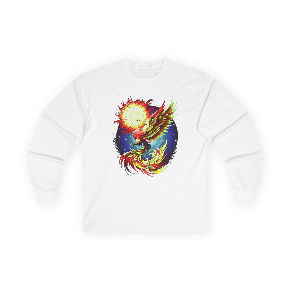 Phoenix Rising V.2 Long Sleeve dtg Tee