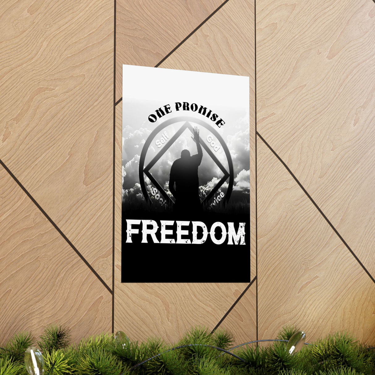 Blessded With Freedom Vertical Posters