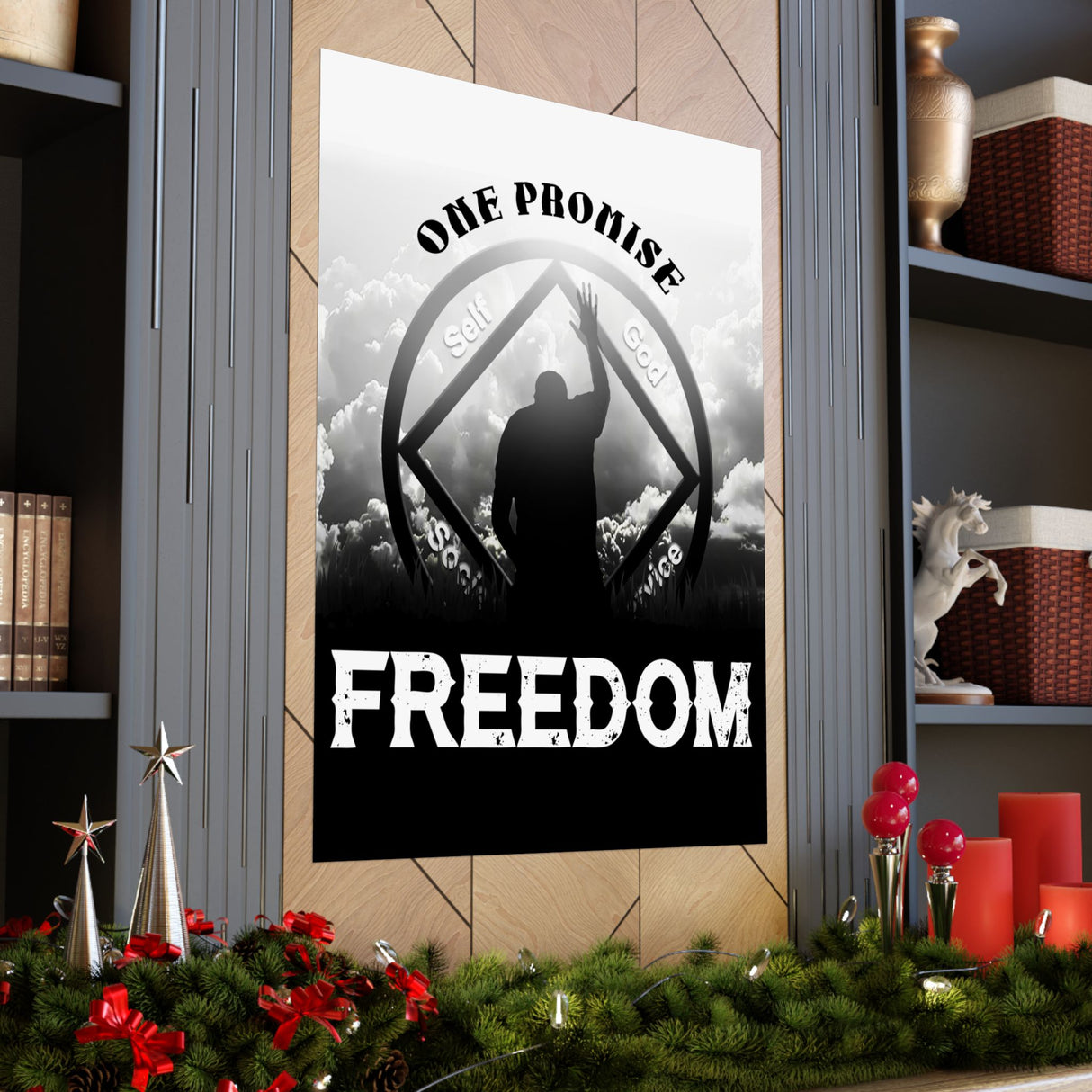 Blessded With Freedom Vertical Posters