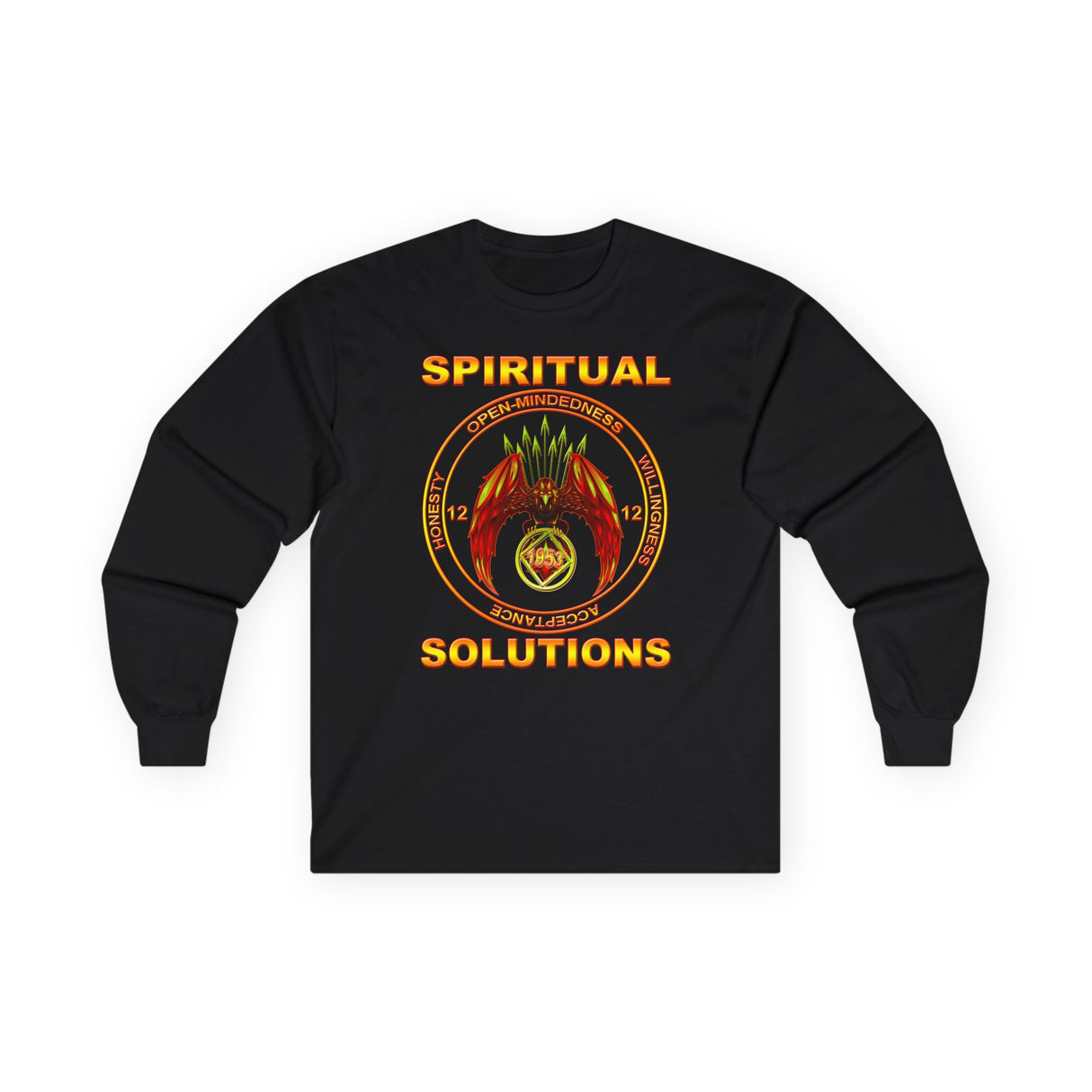 Spiritual Solutions V.2 Long Sleeve dtg Tee