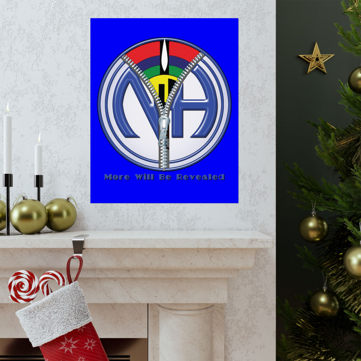 NA More Will Be Revealed Vertical Posters - Narcotics Anonymous Art - NA Poster