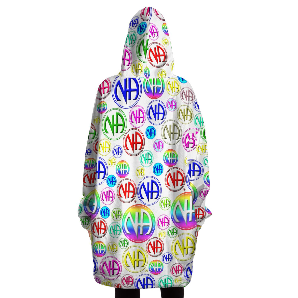 Symbol Burst Snug Hoodie - AOP