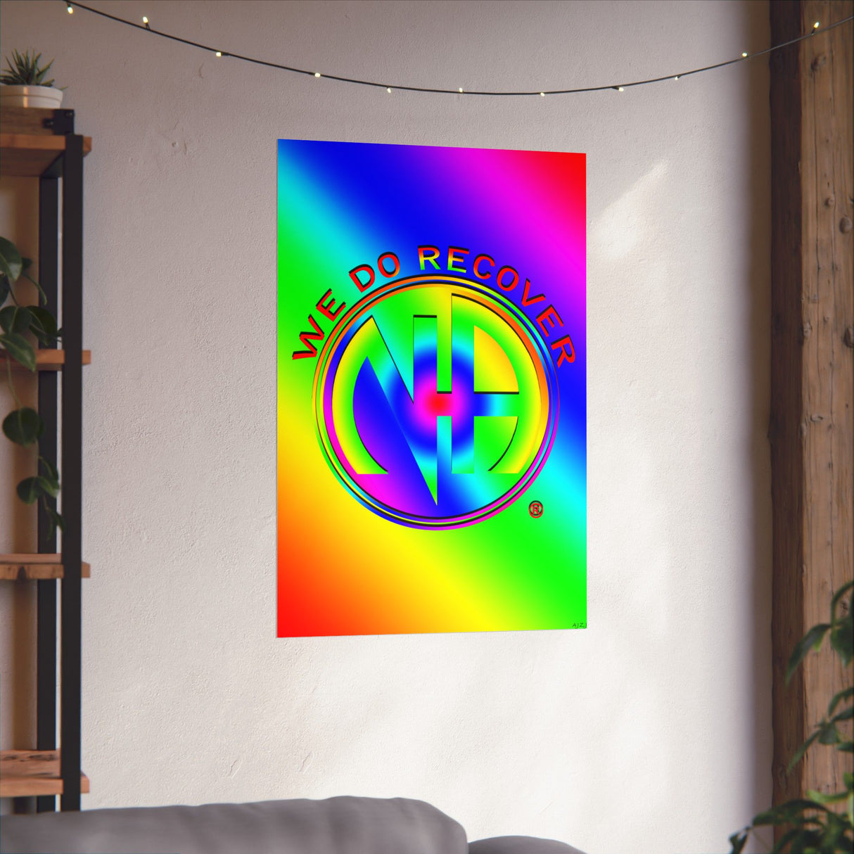 Rainbow NA Symbol 2025 Vertical Posters