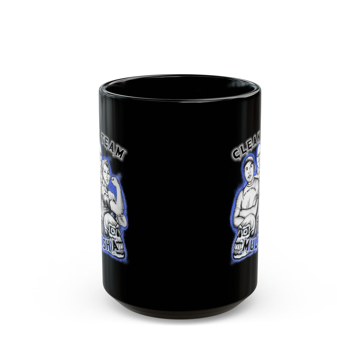 Clean Team Mulisha 11/15oz Black Mug