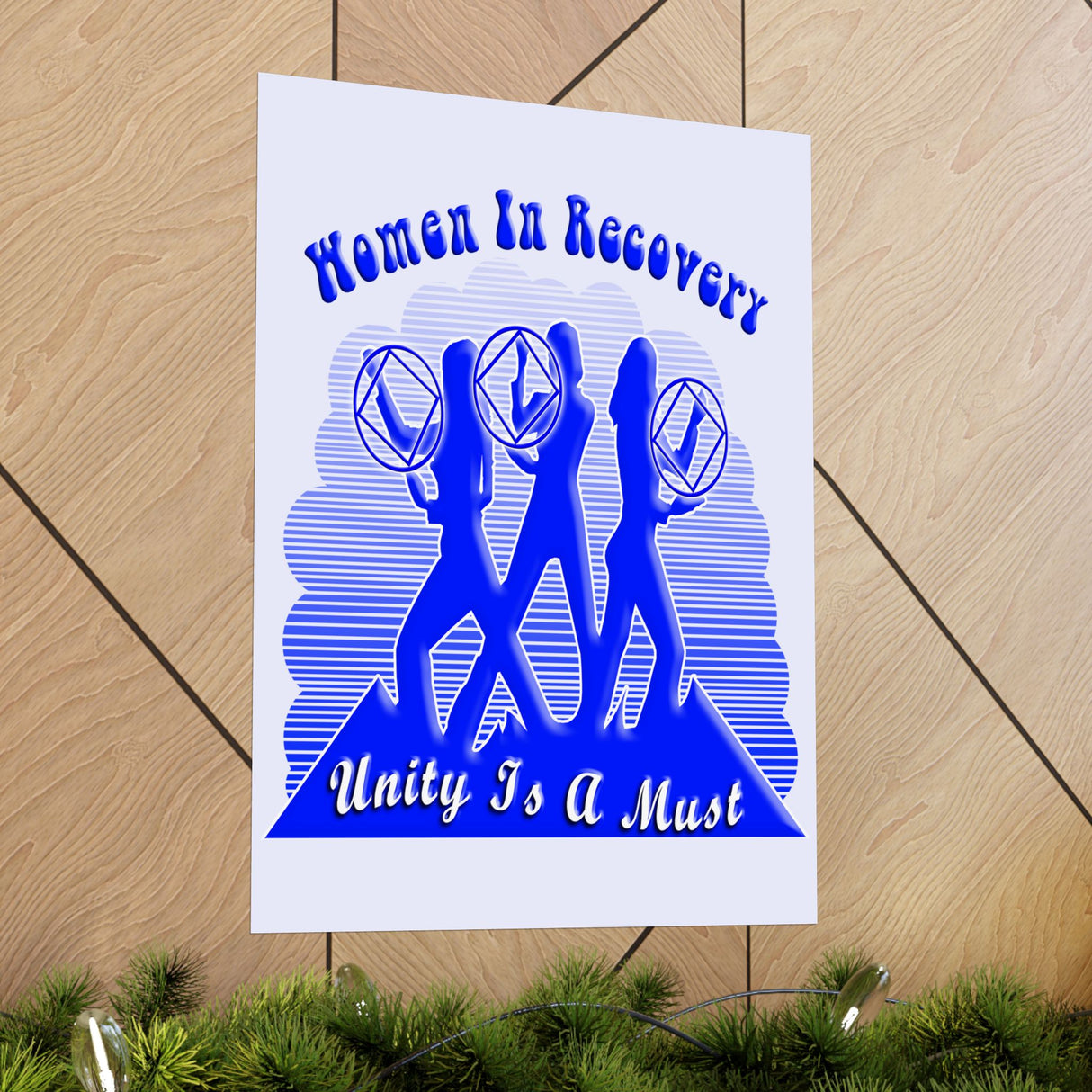 Women In Recovery Vertical Posters
