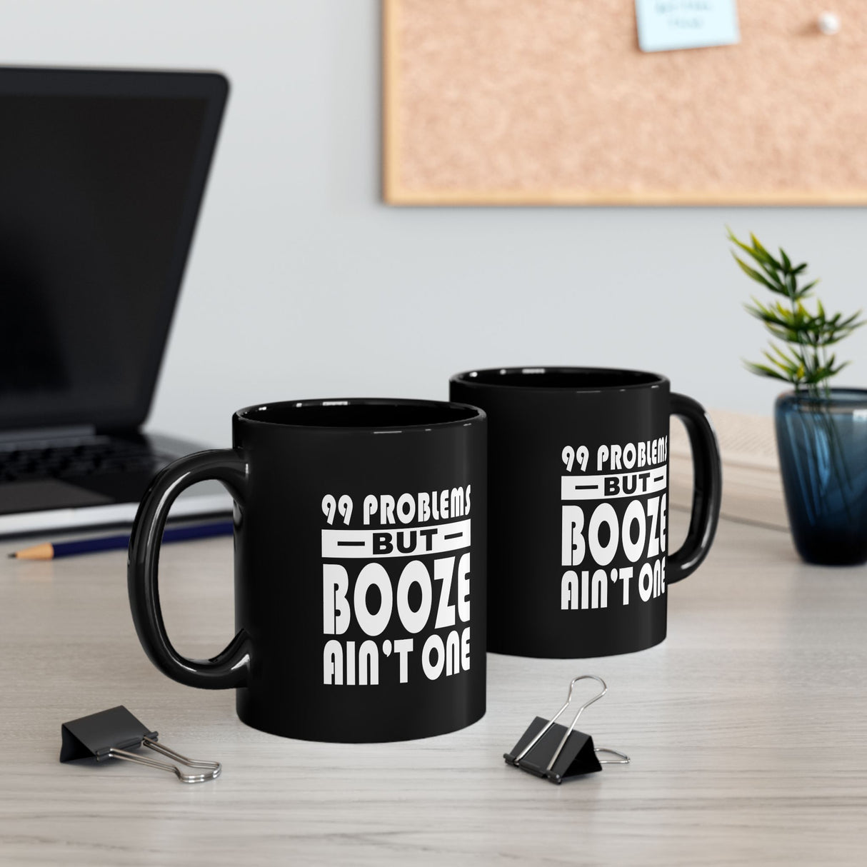 AA 99 Problems 11oz Black Mug