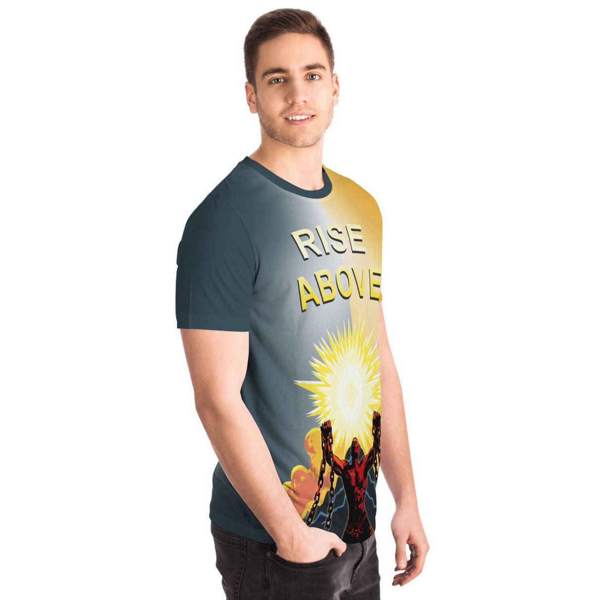 Rise Above AOP T-shirts