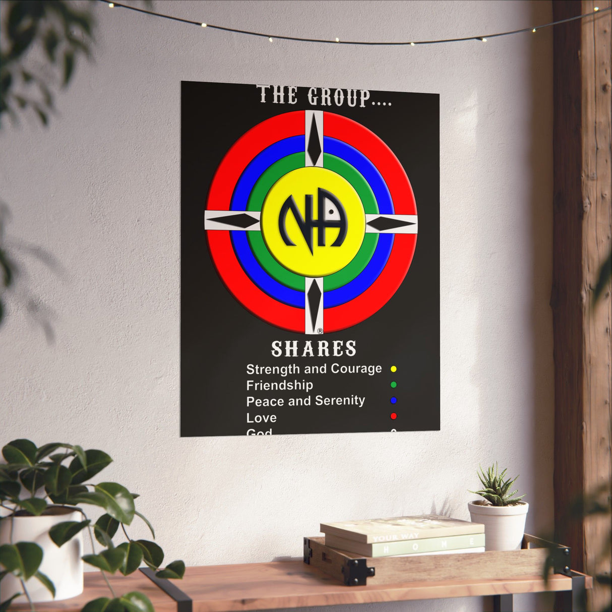 The Group Shares Vertical Posters