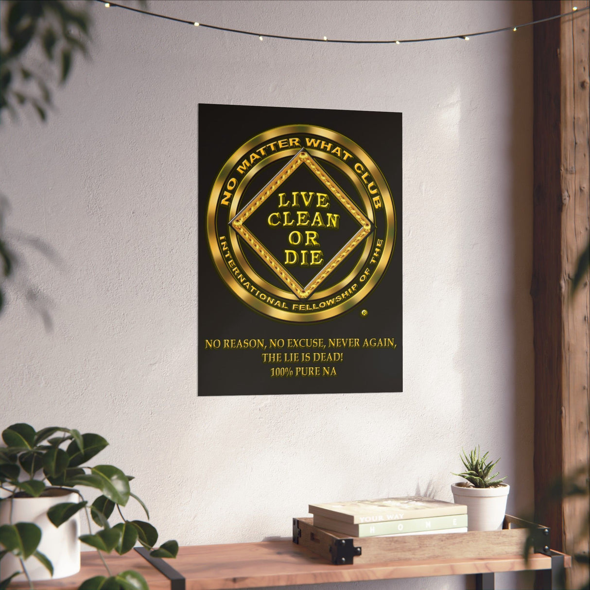 No Matter What Gold Vertical Posters