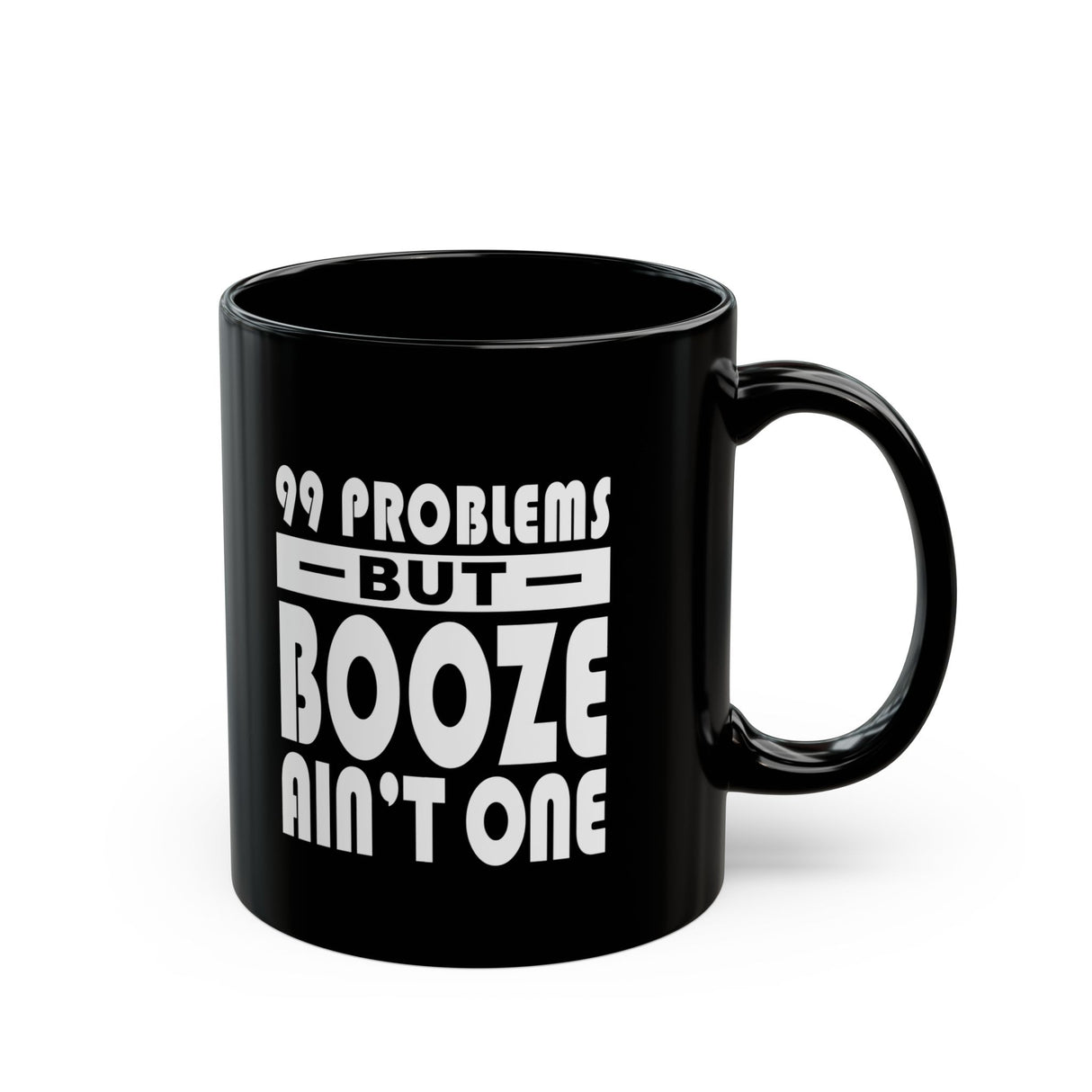 AA 99 Problems 11oz Black Mug