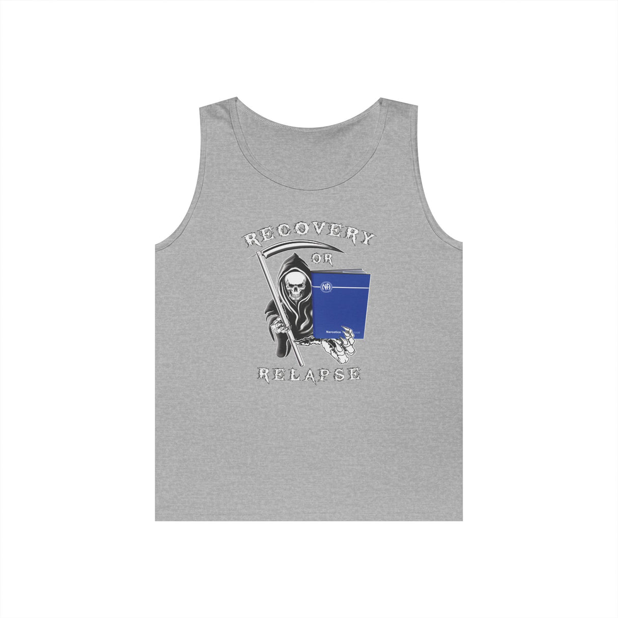 Recovery Or Relapse Reaper NA dtg Tank Top