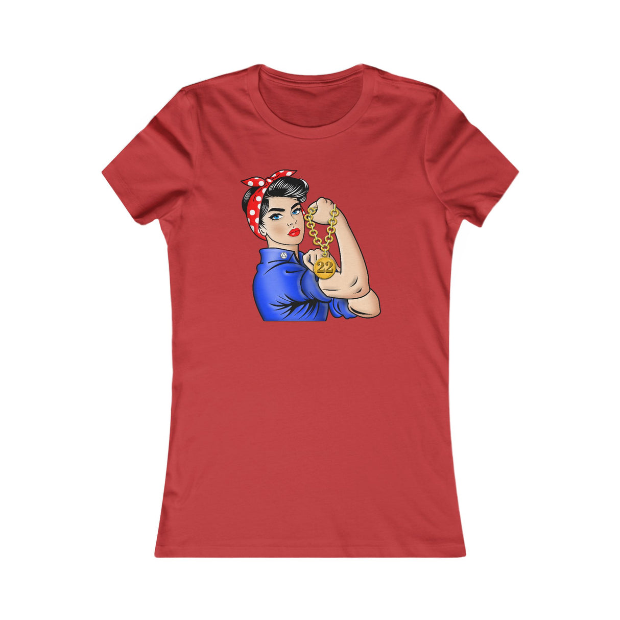 Custom AA Rosie The Riveter Women's Tee