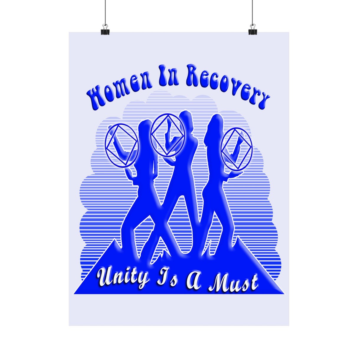 Women In Recovery Vertical Posters