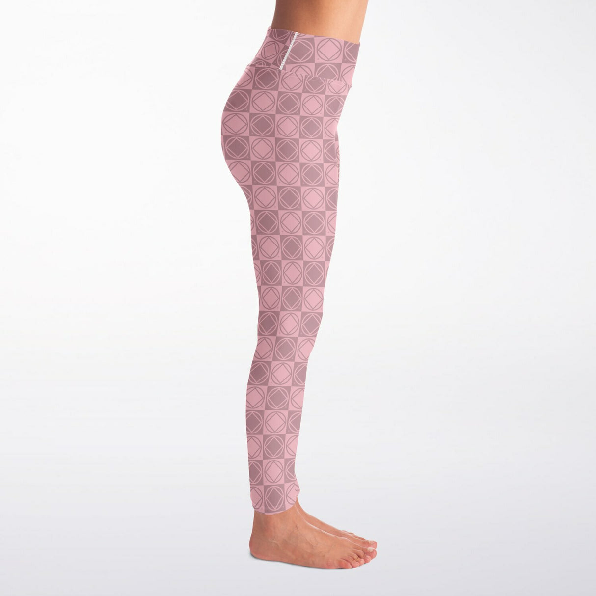 Pink Pandemonium Yoga Leggings - AOP