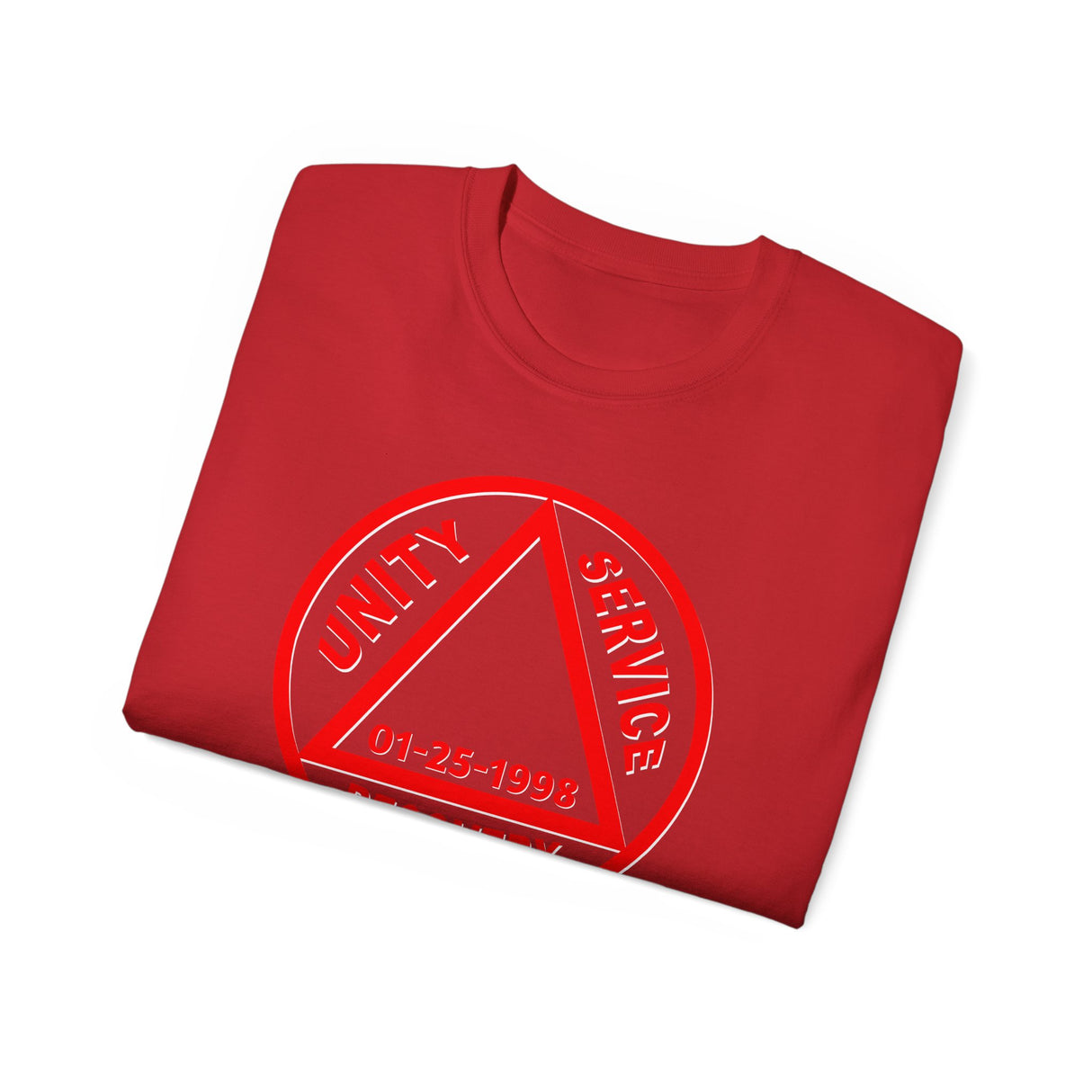 Customized AA Symbol Sober Time Tee