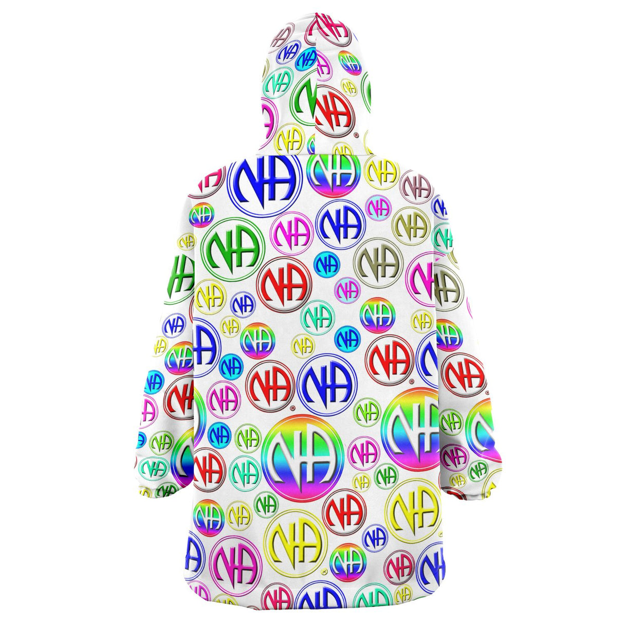Symbol Burst Snug Hoodie - AOP