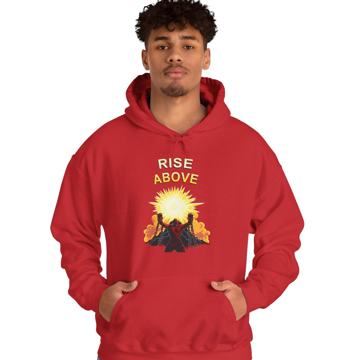 Rise Above V.2 dtg Hoodie