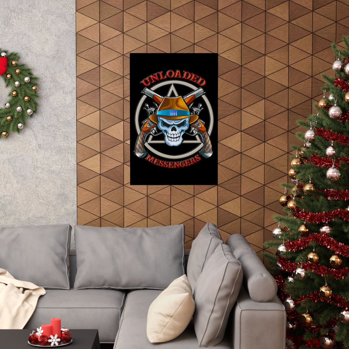 AA- Unloaded Messengers Vertical Posters