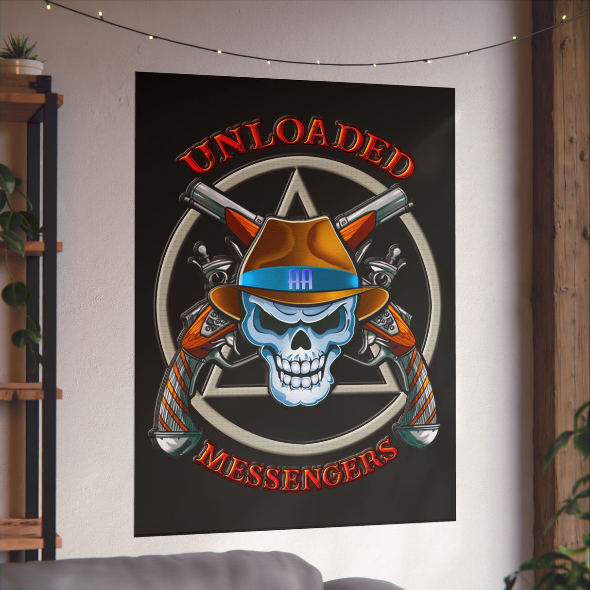AA- Unloaded Messengers Vertical Posters