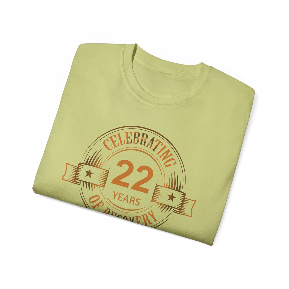 Custom Celebrating Recovery Badge dtg Tee