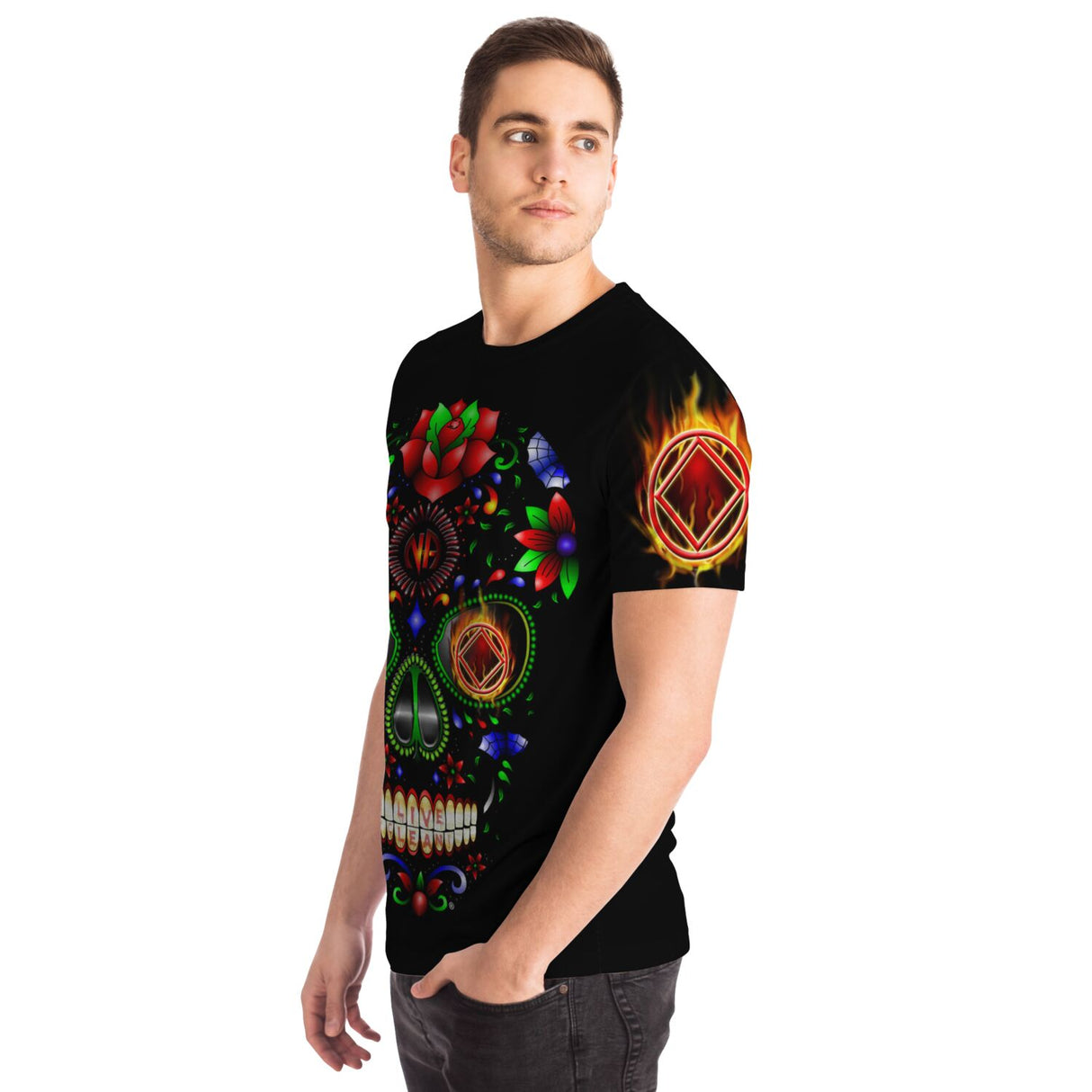 Sugar Skull 2 AOP T-shirts