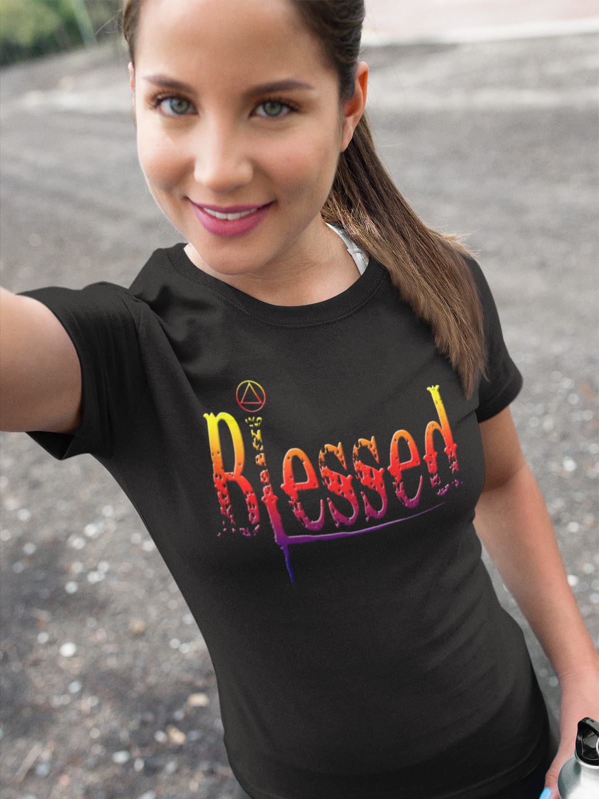 ldTs- AA Blessed Women's Tee