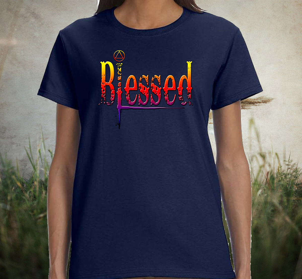 ldTs- AA Blessed Women's Tee