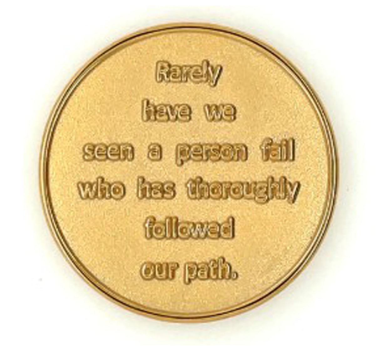 AA Founders Medallion Gold - 24hr-60 Yrs