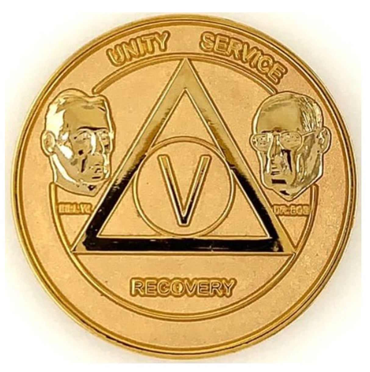 AA Founders Medallion Gold - 24hr-60 Yrs