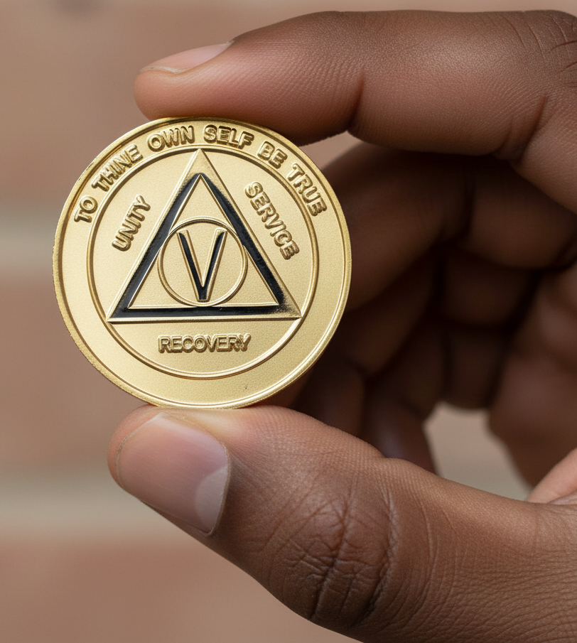 AA Medallion Gold Plated