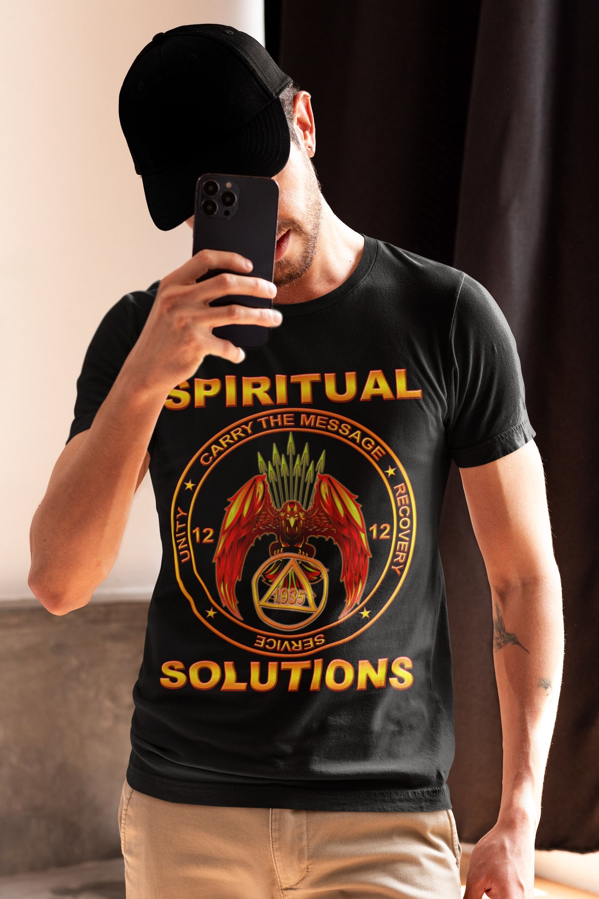 Spiritual Solution V.2 AA dtg Tee