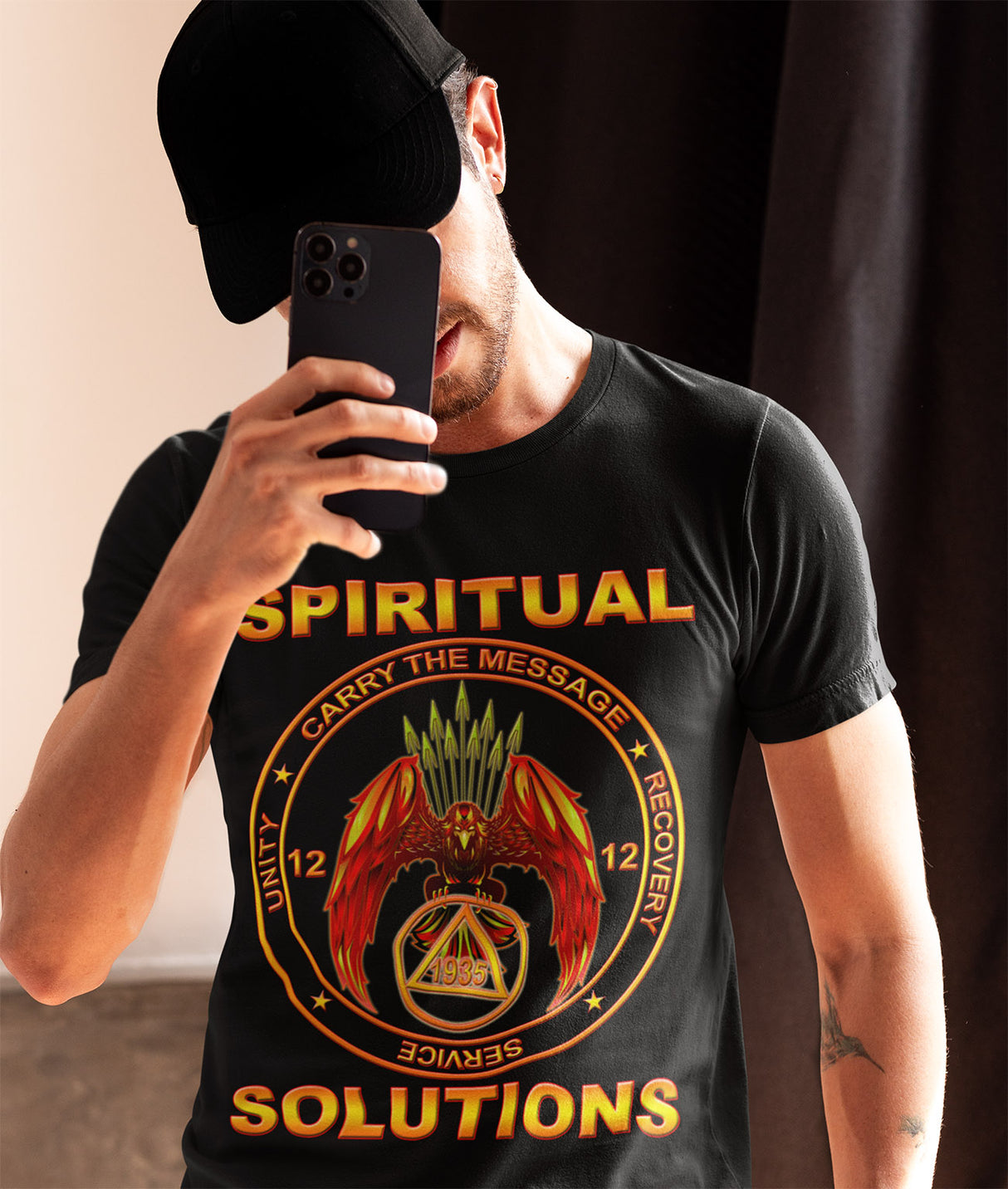 Spiritual Solution V.2 AA dtg Tee