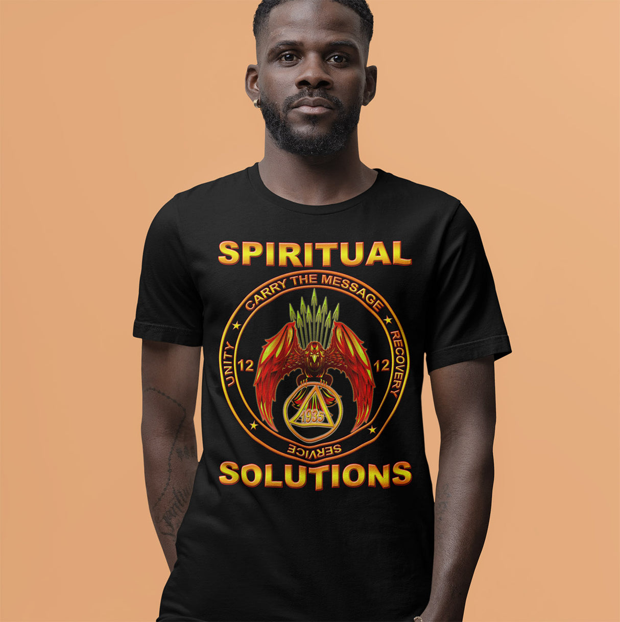 Spiritual Solution V.2 AA dtg Tee